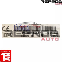 UCH VIERGE N3 RENAULT TRAFIC 2 P8200814467N 28121279-8A V6.7 UCH-N3 SAGEM