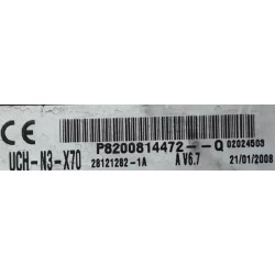 copy of UCH N3 VIERGE RENAULT MASTER P8200461382L V6.5 SAGEM UCH-N3-X70 28112777-0A