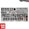 CALCULATEUR VIERGE AIRBAG RENAULT CLIO 2 PHASE 2 8200136038C 0285001415 BOSCH