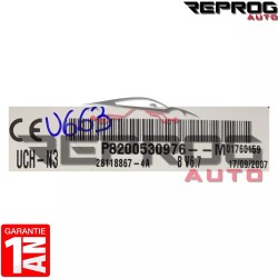 copy of UCH N3 VIERGE RENAULT TRAFIC 2 P8200156017D V5.0 UCH-N3 SAGEM 21668892-7D