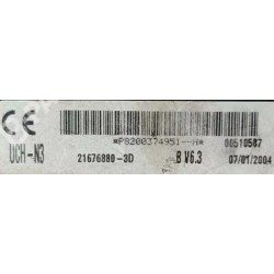 copy of UCH N3 VIERGE RENAULT TRAFIC 2 P8200156017D V5.0 UCH-N3 SAGEM 21668892-7D