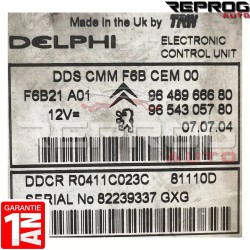 CALCULATEUR VIERGE CITROEN C3 1.4 HDI 9648966680 9654305780 R0411C023C DDCR