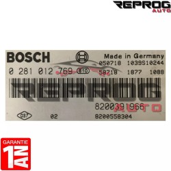 copy of CALCULATEUR VIERGE RENAULT 1.9DCI 0281011275 8200305678 8200269879 BOSCH EDC16C3