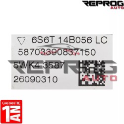 CALCULATEUR AIRBAG VIERGE FORD FIESTA FUSION 6S6T14B056LC 5WK43587