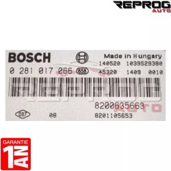 CALCULATEUR VIERGE RENAULT TRAFIC 2.5 0281017066 8201105653 8200635663 EDC16C36