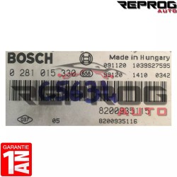 copy of CALCULATEUR VIERGE RENAULT MASCOTT DCI 0281011277 8200391957 8200404535 EDC16C3