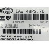 CALCULATEUR MOTEUR DÉCODÉ PEUGEOT 206 1.1 IAW 48P2.76 HW9645989480 SW9652488080