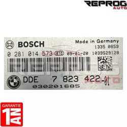 CALCULATEUR MOTEUR AVEC PROGRAMMATION/CLONAGE BMW 0281014573 7823422 BOSCH EDC17C06