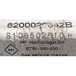 copy of UCH VIERGE RENAULT MEGANE SCENIC 1 PHASE 2 8200029342B S108502610E SIEMENS