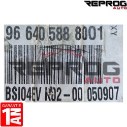 BSI VIERGE CITROEN C6 BSI 2004 K02 966405888001 6580SR 6580ST JOHNSON CONTROLS