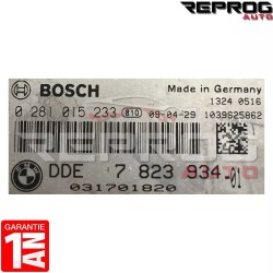 CALCULATEUR MOTEUR MINI 0281015233 7823934 BOSCH EDC16C35