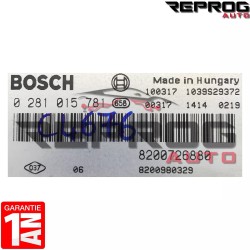 CALCULATEUR VIERGE RENAULT LAGUNA 3 0281015781 8200726880 8200980329 EDC16CP33