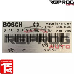 CALCULATEUR VIERGE RENAULT ESPACE 4 0281018918 8201119303 8201287631 EDC16CP33