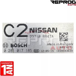 copy of CALCULATEUR VIERGE RENAULT TRAFIC 2.0 DCI 0281014208 8200666516 BOSCH EDC16CP33