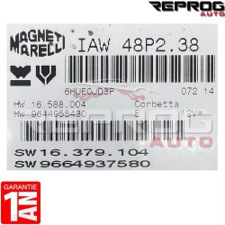 copy of CALCULATEUR MOTEUR DÉCODÉ CITROEN C3 IAW 48P2.72 HW 9645989480 SW 9648568480