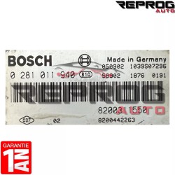 copy of CALCULATEUR VIERGE RENAULT TRAFIC OPEL NISSAN PRIMASTAR 0281011531 8200091517 8200355236 BOSCH EDC15C13