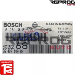copy of CALCULATEUR DÉCODÉ PEUGEOT 206 2.0HDI 0281011525 9658373080 BOSCH EDC15C2