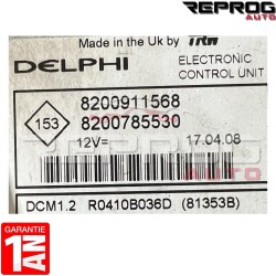 CALCULATEUR DÉCODÉ RENAULT...