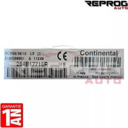 copy of UCH VIERGE RENAULT MEGANE SCENIC 2 N2 8200525384 S118400150D LIGHT INT