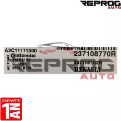 CALCULATEUR VIERGE RENAULT A2C11171300 237108770R 237106102R EMS3155 CONTINENTAL