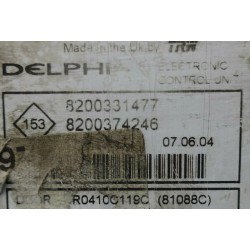copy of CALCULATEUR VIERGE RENAULT KANGOO 1.5 DCi 8200331477 8200412258 DELPHI DDCR