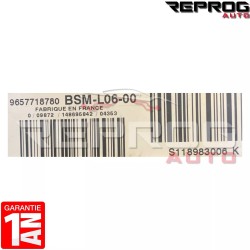 copy of BSM L01 00 PEUGEOT 407 9656086080 S118983001J SIEMENS BSM-L01-00
