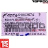 CALCULATEUR VIERGE FIAT PUNTO 75HP MJD 6F3.G1 51862574 HW04P