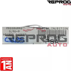 copy of CALCULATEUR DÉCODÉ CITROEN XANTIA SAGEM SL96-1 9632116980 21623057