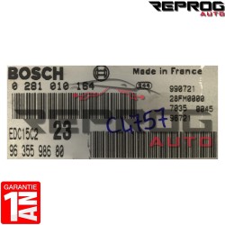 CALCULATEUR DÉCODÉ CITROEN XSARA PICASSO HDI 0281010164 9635598680 BOSCH EDC15C2