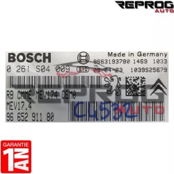 copy of CALCULATEUR DÉCODÉ ou VIERGE CITROEN C5 2.0i IAW 6LPB HW9653962780 SW9658845480