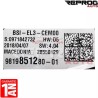 BSI VIERGE CITROEN C3 AIRCROSS 9819851280 EL3 DELPHI 28550129