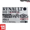 copy of CALCULATEUR VIERGE AIRBAG RENAULT CLIO 2 PHASE 2 0285001415 8200136038B BOSCH