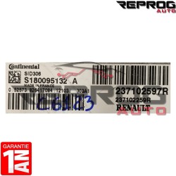 copy of CALCULATEUR VIERGE DACIA S180095106A 237102277R 237100764R CONTINENTAL SID306