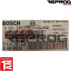CALCULATEUR DÉCODÉ CITROEN SAXO PEUGEOT 106 1.1i 0261206246 9648484380 M7.4.4