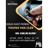 CLÉ VIERGE RENAULT MASTER III TÉLÉCOMMANDE 3 BOUTONS 998100272R PLIP CLEF