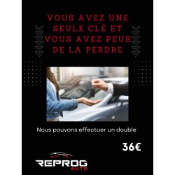 PRESTATION DE PROGRAMMATION BOITIER ANTI DÉMARRAGE OCCASION FOURNI PAR LE CLIENT
