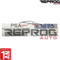 CALCULATEUR DÉCODÉ PEUGEOT 206 S2000-23 9645211580 9644625680 SAGEM 21646584-5