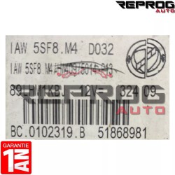 CALCULATEUR VIERGE FIAT PANDA FIAT 500 IAW 5SF8.M4 HW409 51868981