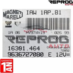 copy of CALCULATEUR DÉCODÉ PEUGEOT 106 1.4i IAW 1AP.81 9632559180 16340.144