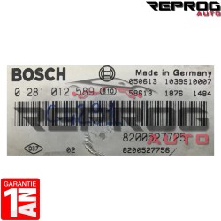 CALCULATEUR VIERGE RENAULT SCENIC 2 DCI 0281012589 8200527725 8200527756 EDC16C3