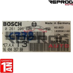 copy of CALCULATEUR DÉCODÉ ou VIERGE CITROEN C5 2.0i IAW 6LPB HW9653962780 SW9655660280