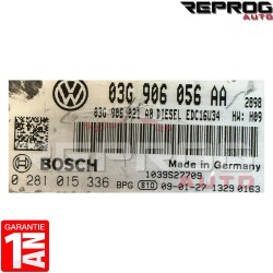 copy of CALCULATEUR DÉCODÉ SEAT ALTEA 0281013283 03G906021LP BOSCH EDC16U34