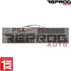 CALCULATEUR DÉCODÉ PEUGEOT 206 9644235680 9644625680 21647072-1 SAGEM S2000-2A