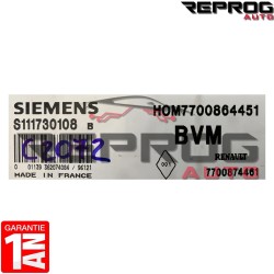 CALCULATEUR DÉCODÉ RENAULT MEGANE 1.4 BVM S111730108B HOM7700864451 7700874461