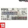 CALCULATEUR MOTEUR DÉCODÉ PEUGEOT 206 1.4 0261206213 9632693780 BOSCH MP7.3