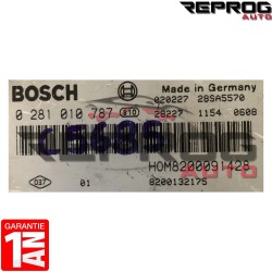copy of CALCULATEUR VIERGE RENAULT MASTER 0281010784 HOM8200091432 8200132188 EDC15C3