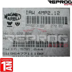 copy of CALCULATEUR BOITE OCCASION AVEC CLONAGE CITROEN C2 C3 SW9663660280 HW9663401380 S122754251B SIM821