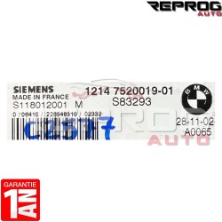 copy of CALCULATEUR MOTEUR AVEC PROGRAMMATION/CLONAGE MINI COOPER S122237002A 1214-7545789-01 S83293 SIEMENS VDO