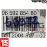 BSI VIERGE CITROEN C2 C3 PLURIEL P07-00 9659285480 VALEO 6580NG 1663372580