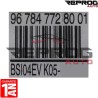 BSI VIERGE PEUGEOT 308 BSI04EV K05-00 967847728001 JOHNSON CONTROLS